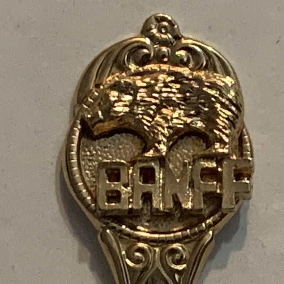 Banff Bear Collectable Souvenir Spoon BR