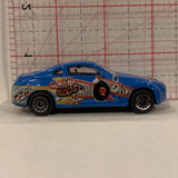 Blue  Sound Boost Unbranded Diecast Car BE