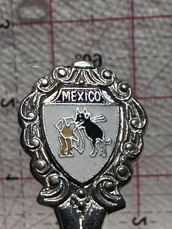 Mexico Bull Fighting  Souvenir Spoon
