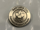 Salt Lake City Daimler Chrysler Canada Olympics Lapel Hat Pin