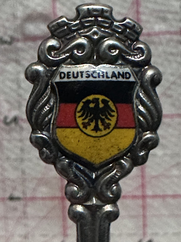 Deutschland Germany Flag  Souvenir Spoon