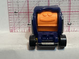 Blue Yellow Emoticar DTX20 J52 2016 Hot Wheels Diecast Car