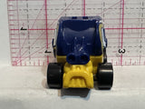 Blue Yellow Emoticar DTX20 J52 2016 Hot Wheels Diecast Car