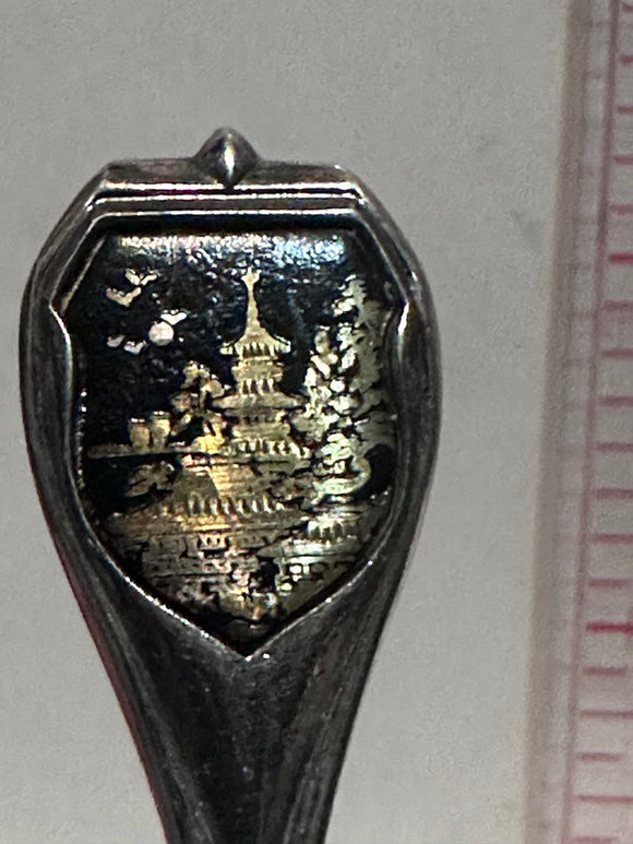 Nikko Japan Castle  Souvenir Spoon
