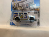 Silver HW Armored Truck HW Metro 2018 Hot Wheels Long Card New Diecast Cars AB