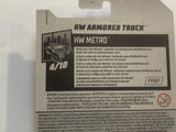 Silver HW Armored Truck HW Metro 2018 Hot Wheels Long Card New Diecast Cars AB
