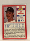 #333 Jeff Robinson Detroit Tigers 1990 Score Baseball Card