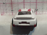 White #18 Racer Hot Wheels Diecast Car