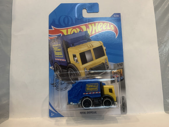 Blue Total Dispersal HW Metro 2018 Hot Wheels Long Card New Diecast Cars AB