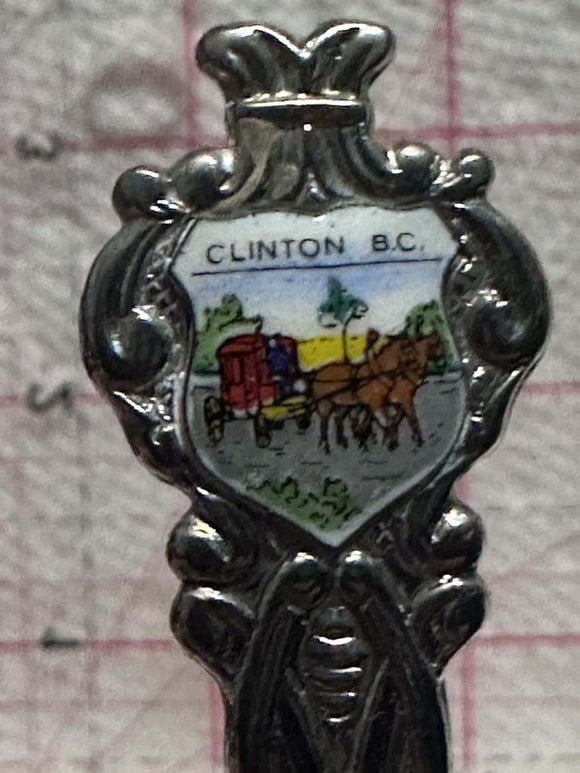 Clinton British Columbia  Souvenir Spoon