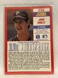 #334 John Smiley Pittsburgh Pirates 1990 Score Baseball Card