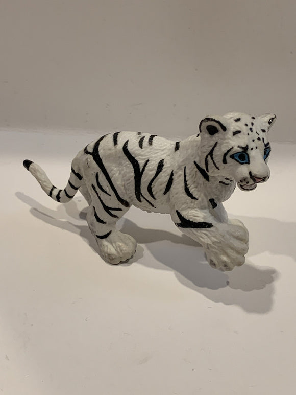 White Tiger Cub 1996 Safari Toy Animal