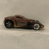 Brown Burl-Esque Hot Wheels Diecast Car BE