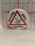 Growing Fund Together Button Pinback