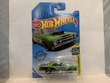 Green '68 Dodge Dart Mopar HW Speed Graphics 2018 Hot Wheels Long Card New Diecast Cars AB