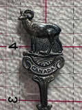 Alberta Deer Bighorn Sheep Canada  Souvenir Spoon
