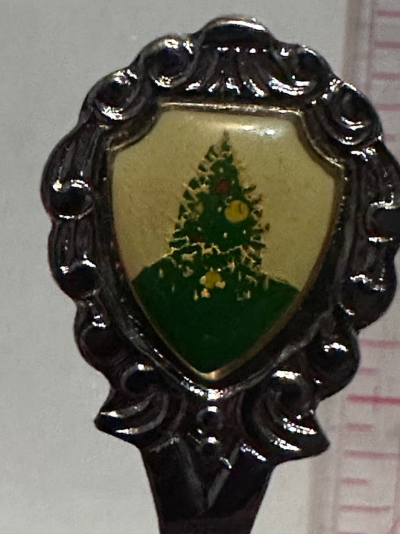 Christmas Tree  Souvenir Spoon