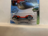 Red Roborace Robocar Speed Blur 2018 Hot Wheels Long Card New Diecast Cars AB