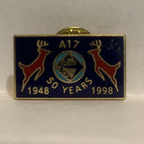CUPE SCFP A17 50 Years 1948 1998 Lapel Hat Pin