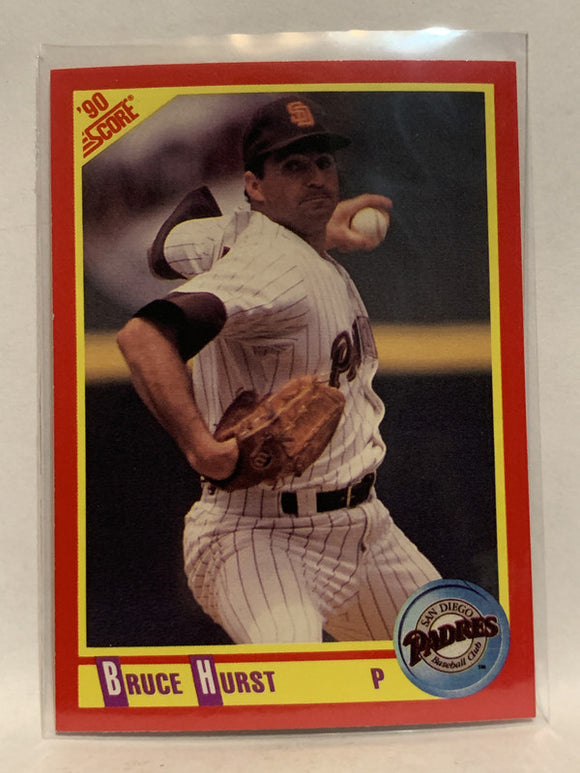#270 Bruce Hurst San Diego Padres 1990 Score Baseball Card