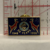 CUPE SCFP A17 50 Years 1948 1998 Lapel Hat Pin