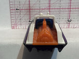 Purple Rescue Boat 2000 Matchbox Diecast Car
