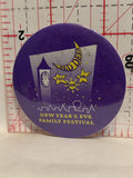 Red Deer New Years Eve Family Festival Button Pinback