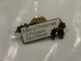Merry Christmas Eastern Euorpean Lapel Hat Pin