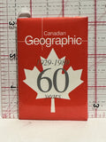 Canadian Geographic 60 Years 1929 1989 Button Pinback