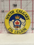 South Calgary 276 Legion Button Pinback