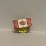Canadian Flag Lapel Hat Pin