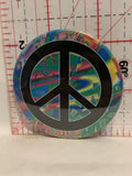 Peace Sign Symbol Button Pinback