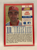 #273 John Franco Cincinnati Reds 1990 Score Baseball Card