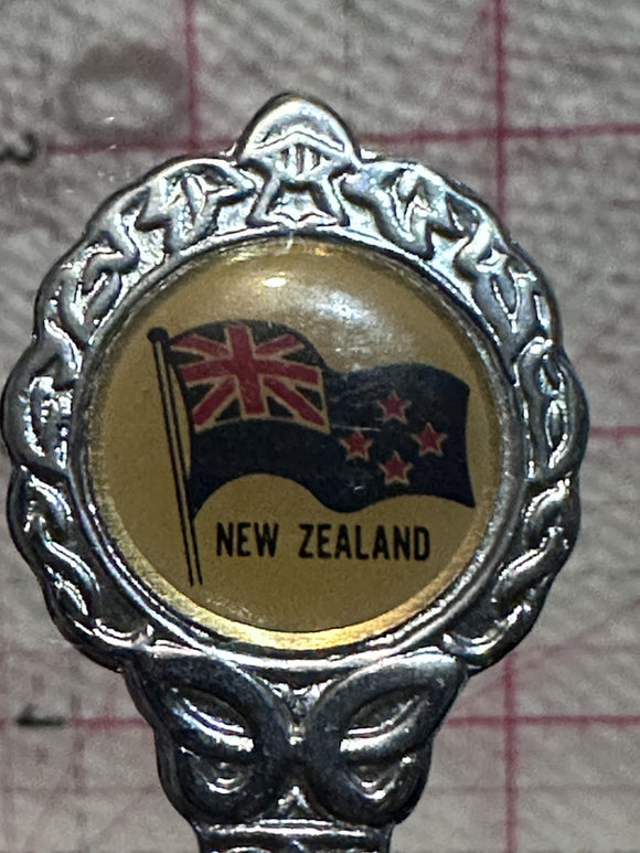 New Zealand Flag  Souvenir Spoon