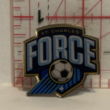 St Charles Force Soccer Canada Lapel Hat Pin