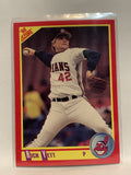 #274 Rich Yett Cleveland Indians 1990 Score Baseball Card