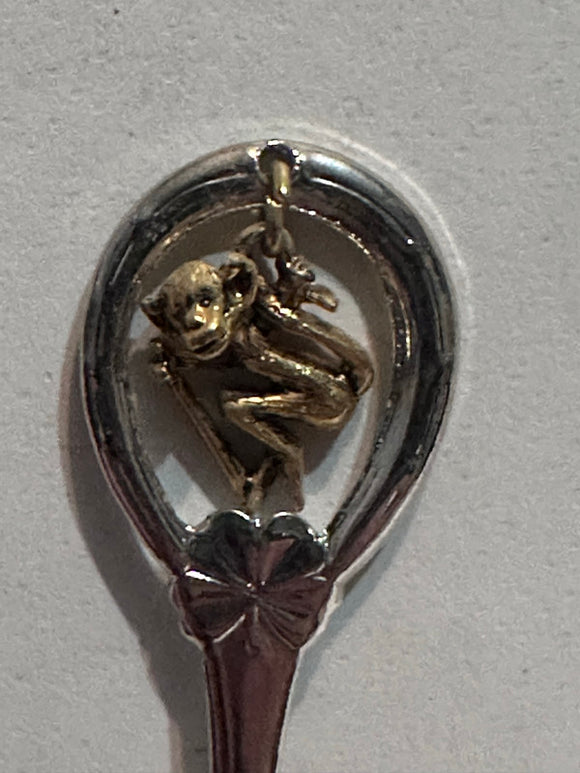 Alberta Game Farm Monkey   Souvenir Spoon