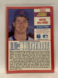 #262 Mitch Williams Chicago Cubs 1990 Score Baseball Card