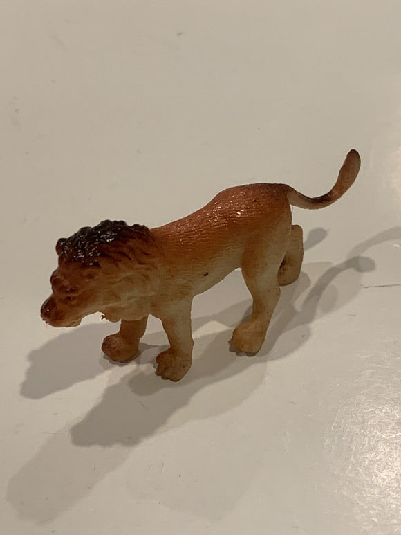 Male Lion Black Tail Toy Animal
