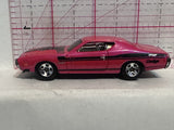 Red '71 Dodge Charger 2009 D14 Hot Wheels Diecast Car