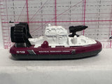Purple Nautical Research Vessel Hovercraft 2000 Matchbox Diecast Car