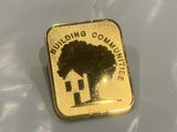 Building Communities Logo Lapel Hat Pin