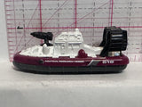 Purple Nautical Research Vessel Hovercraft 2000 Matchbox Diecast Car