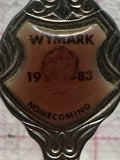 Wymadk 1983 Homecoming Saskatchewan Silver Plated  Souvenir Spoon