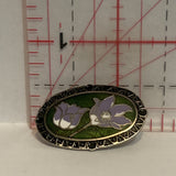 Purple Tulip Flowers Lapel Hat Pin