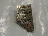 Seniors a Strenght of Alberta Logo Lapel Hat Pin