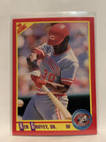 #338 Ken Griffey Sr Cincinnati Reds 1990 Score Baseball Card