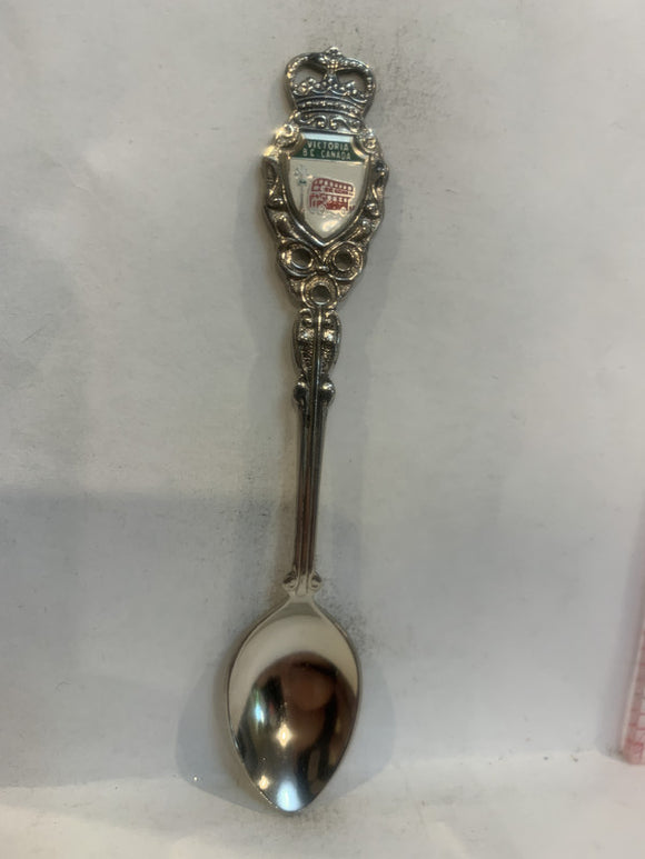 Victoria BC Canada Double Decker Bus Souvenir Spoon