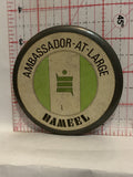 Ambassador at Large Hameel Button Pinback