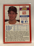 #339 Steve Finley Baltimore Orioles 1990 Score Baseball Card